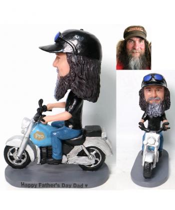Custom bobbleheads Harley Davidson Father Gifts For Dad Retirement Gifts