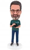 Custom bobbleheads Camera man Bobble heads for dad boss father