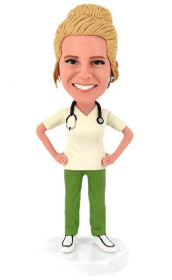 Custom bobblehead nurse/doctor