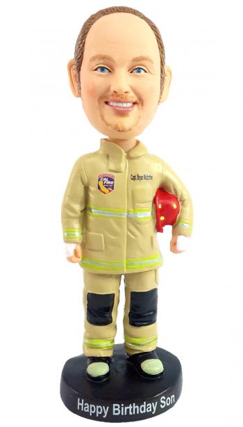 Custom Bobbleheads Firefighter fireman