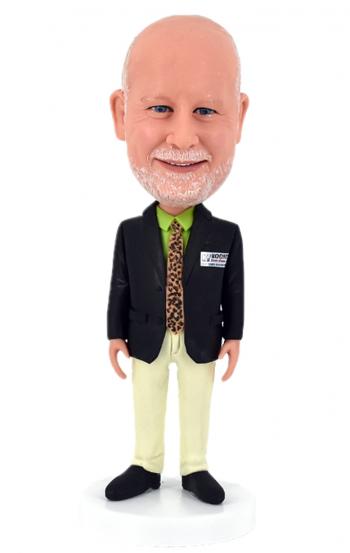 Custom bobbleheads businessman boss in suit