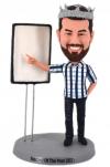 Custom Bobbleheads Math English Science teacher Bobble heads him/her