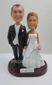 bobblehead cake toppers custom