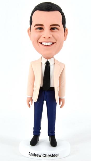 Custom bobblehead boss manager in suits