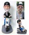 Custom bobbleheads Figurines Harley Davidson Father Gifts For Dad Retirement Gifts