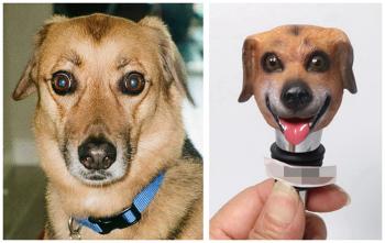 Custom wine stopper for pet personalized gifts for pet owner