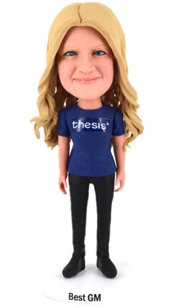 Custom bobbleheads office dolls just like him/her fun Bobble heads