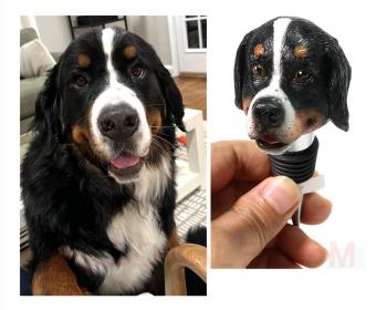 Custom wine stopper for pet personalized wine opener family gifts