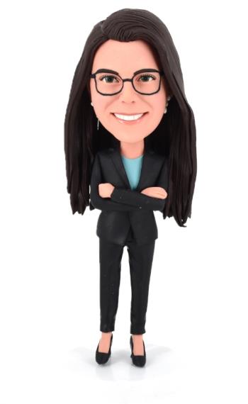 Custom bobbleheads Best Client Manager realtor journalist gfits for boss