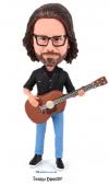 Custom bobbleheads Guitar musician Bobbleheads Personalized From Photo