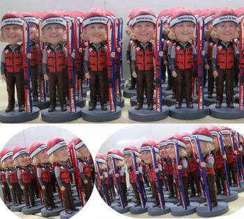 Custom Ski bobbleheads wholesale 20-1000 Copies, bobblehead factory, bulk copying bobblehead dolls for Skiing Sports Stars