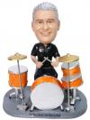 Custom bobbleheads drummer anniversary Bobble heads birthday Bobble heads