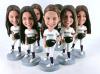 Wholesale Bulk Cheerleader Custom Bobbleheads School baseball team girls 1-20 Cheerleading Wholesale Bulk Cheerleader Custom Bobbleheads School baseball team girls 1-20 Cheerleading