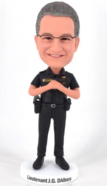 Custom bobbleheads policeman Personalized Bobble heads police officer