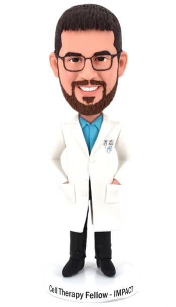 Custom bobbleheads male doctor/dentists