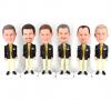 Wholesale Group Team Bobbleheads Bulk Custom Bobbleheads best teacher/boss/manager/staff/coworker Bobble heads