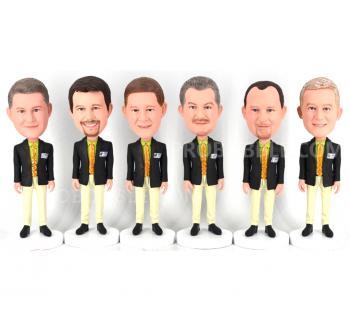 Wholesale Group Team Bobbleheads Bulk Custom Bobbleheads best teacher/boss/manager/staff/coworker Bobble heads