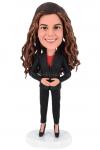 Custom Bobbleheads female boss day Bobble heads Lady in suits