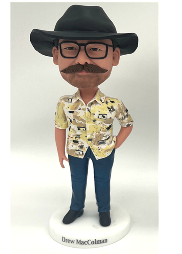 Custom Bobblehead Personalized Bobbleheads cowboy boy - Click Image to Close