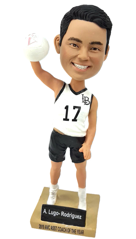 Custom Bobbleheads volleyball player - Click Image to Close
