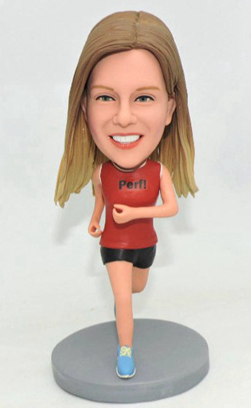 Custom bobbleheads Running Bobbleheads Gifts For Runner - Click Image to Close