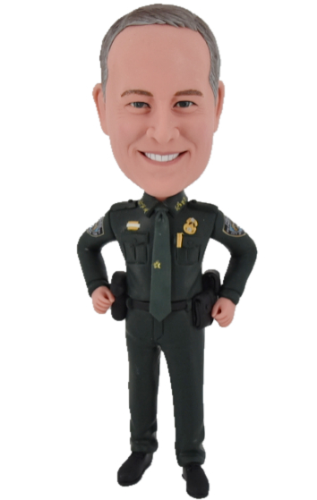 Custom bobblehead Police officer Bobble heads Personalized Your Own - Click Image to Close