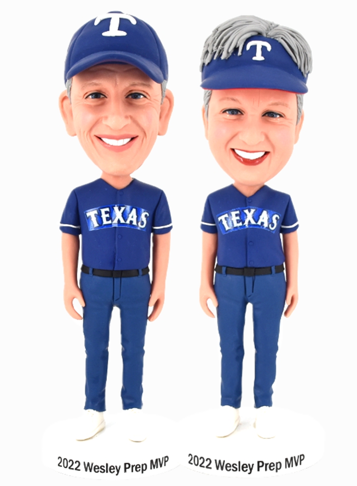 Custom bobbleheads Texas Rangers baseball fans(Price listed for 1 doll