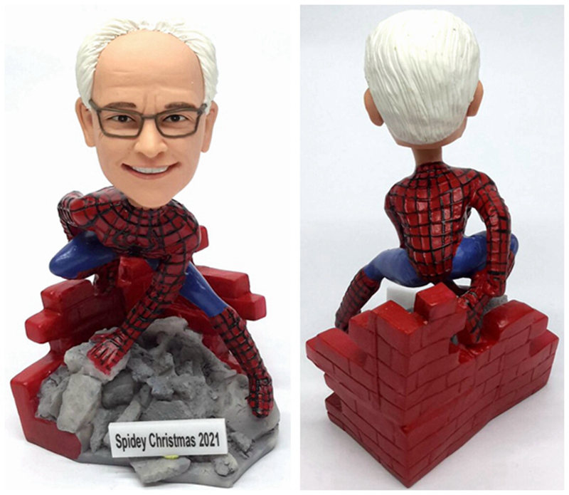 Custom bobbleheads Create Your Own Spider Bobbleheads - Click Image to Close