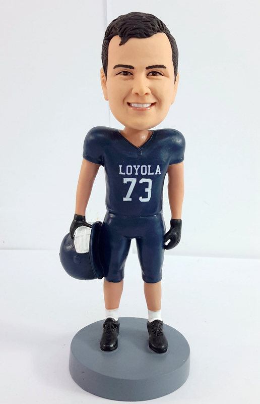 Custom bobbleheads American football player [10175] 64.78 Custom