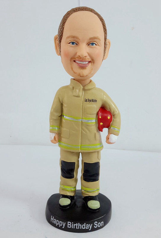 bobbleheads personalized firefighter bobblehead dolls